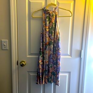 Halter cocktail dress